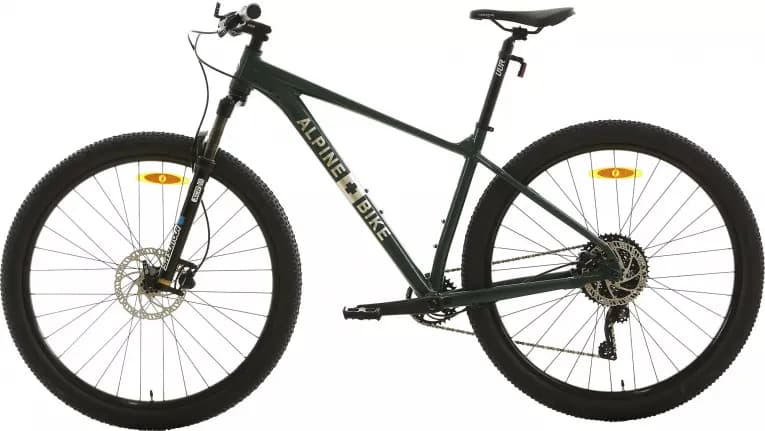 Велосипед горный 29" ALPINEBIKE ALPSTEIN-SANTIS EMERALD GREEN AIR 2024