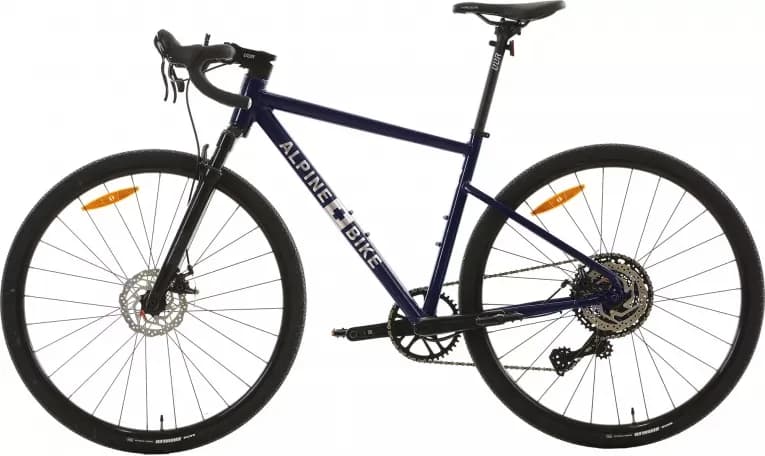 Велосипед гравийный 700С ALPINEBIKE CHASSERAL SPACE BLUE 2024