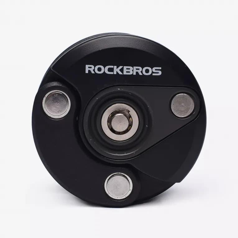 Замок велосипедный чёрный Rockbros