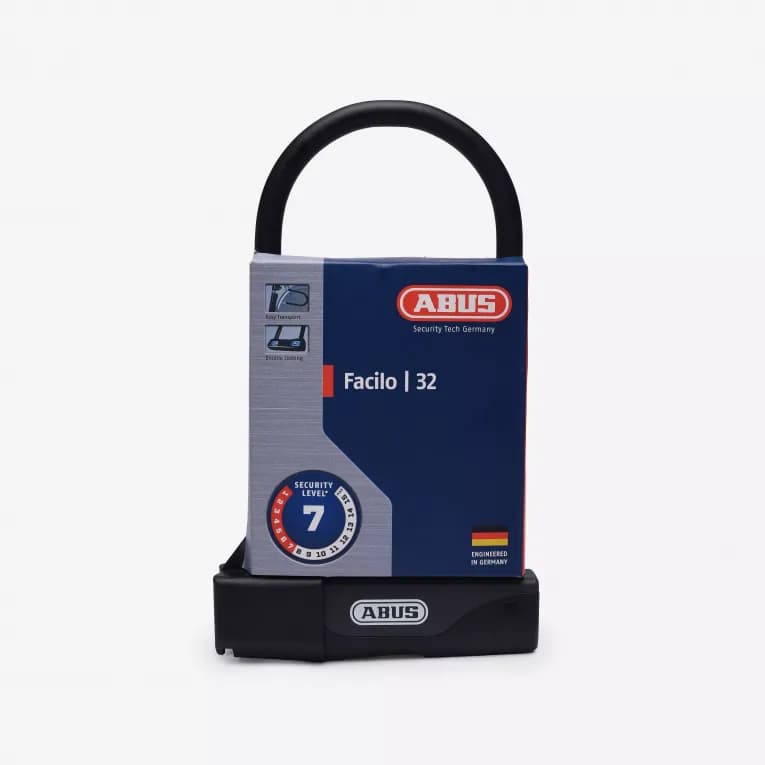 Замок велосипедный чёрный ABUS FACILO SET