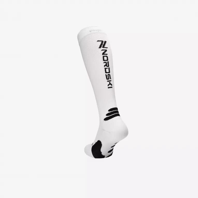 Гетры для бега без носка белые Nordski Pro Energy