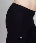 Лосины спортивные мужские чёрные Nordski Training Black