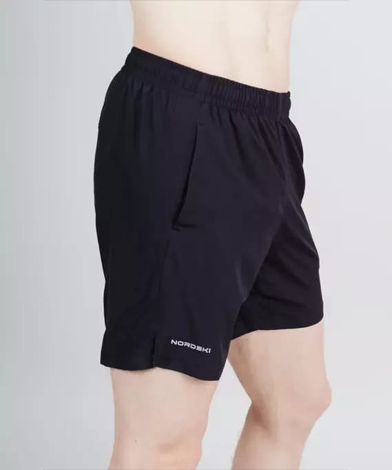Шорты спортивные мужские чёрные Nordski Light Black
