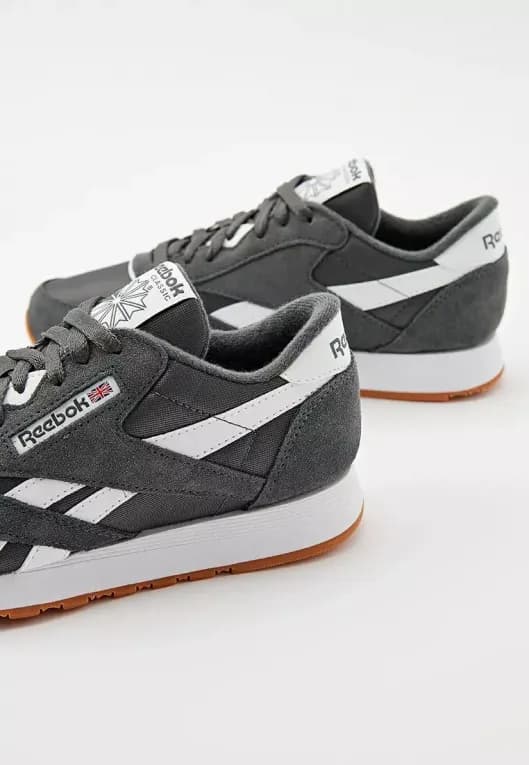 Кроссовки мужские серые Reebok Classic Nylon