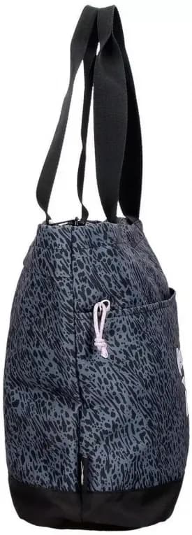 Спортивная сумка женская с серым принтом Reebok LEO TOTE