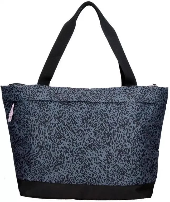 Спортивная сумка женская с серым принтом Reebok LEO TOTE