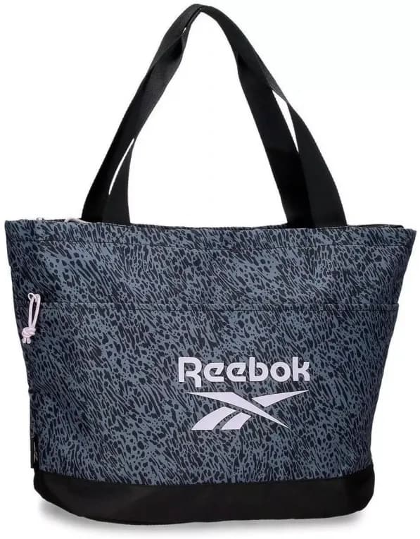 Спортивная сумка женская с серым принтом Reebok LEO TOTE