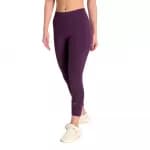 Легинсы для фитнеса женские фиолетовые Reebok FLE DRMBL