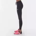 Тайтсы для бега женские чёрные Joma Long Tight Olimpia