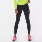 Тайтсы для бега женские чёрные Joma Long Tight Olimpia