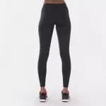 Тайтсы для бега женские чёрные Joma Long Tight Olimpia