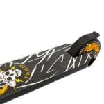 Самокат трюковой чёрный Cosmoride Skull Pro Gold CS202