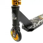 Самокат трюковой чёрный Cosmoride Skull Pro Gold CS202