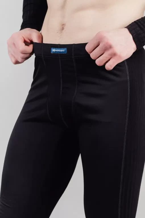 Термобелье рейтузы мужское черные Nordski Active Pro