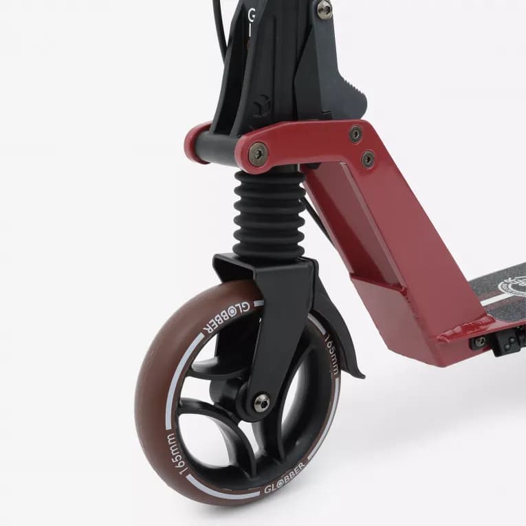 Самокат детский красный Globber ONE K 165 BR VINTAGE