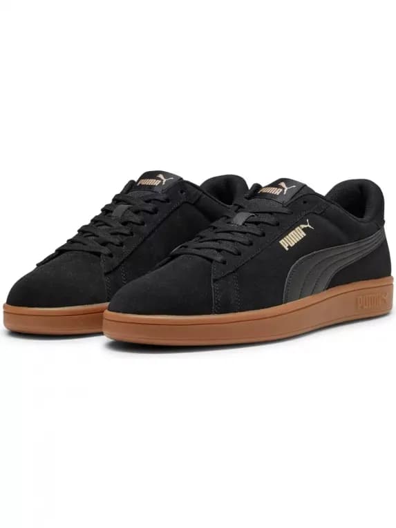 Кеды мужские чёрные Puma Smash 3.0