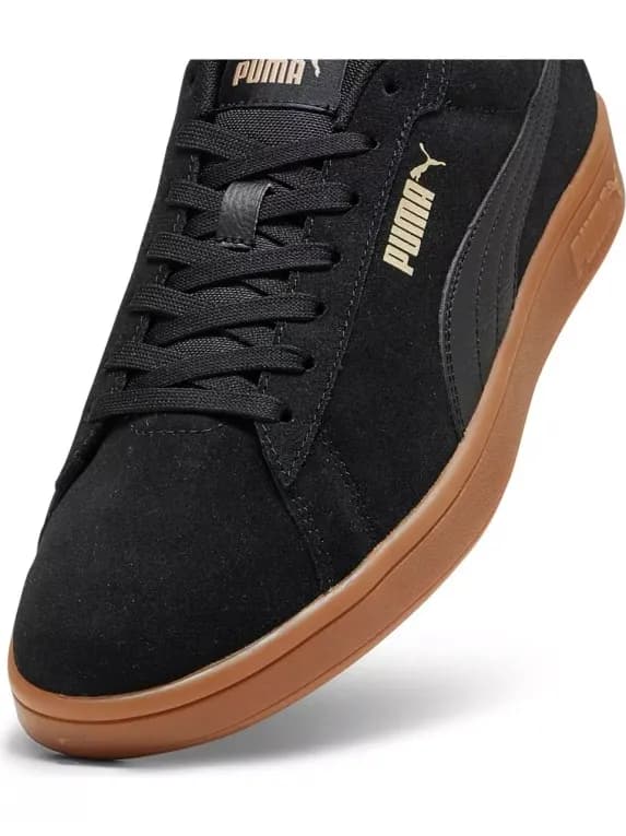 Кеды мужские чёрные Puma Smash 3.0