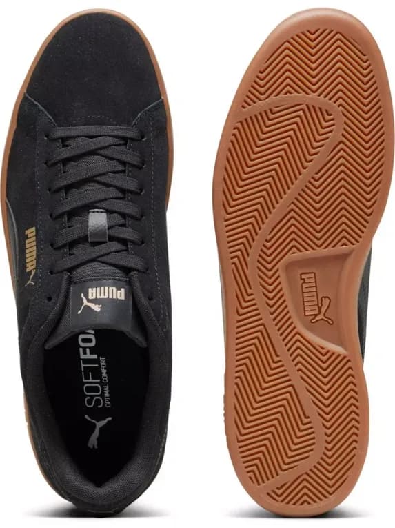 Кеды мужские чёрные Puma Smash 3.0