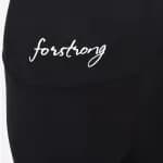 Легинсы спортивные женские чёрные Forstrong FTI