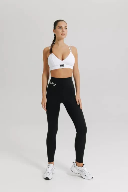 Легинсы спортивные женские чёрные Forstrong FTI