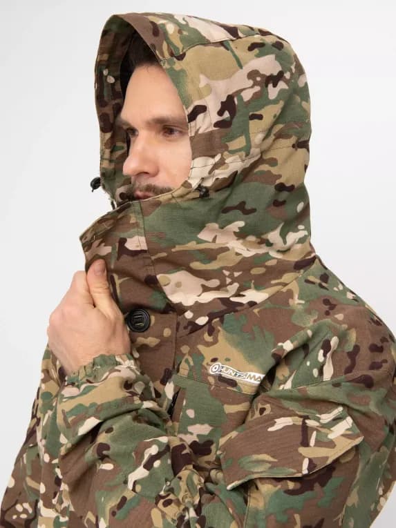 Костюм демисезонный Горка-5 ткань cмесовая Рип-Стоп Мультикам Huntsman