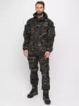 Костюм охотничий демисезонный мужской черный Huntsman Горка-5