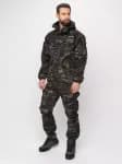 Костюм охотничий демисезонный мужской черный Huntsman Горка-5
