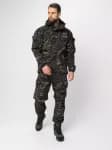 Костюм охотничий демисезонный мужской черный Huntsman Горка-5