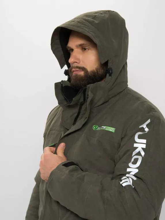Костюм зимний охотничий мужской хаки Huntsman Yukon Ice
