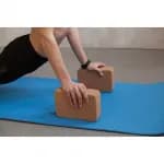 Блок для йоги коричневый RamaYoga