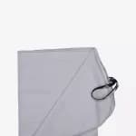 Полотенце из микрофибры серое Oldos Microfibre