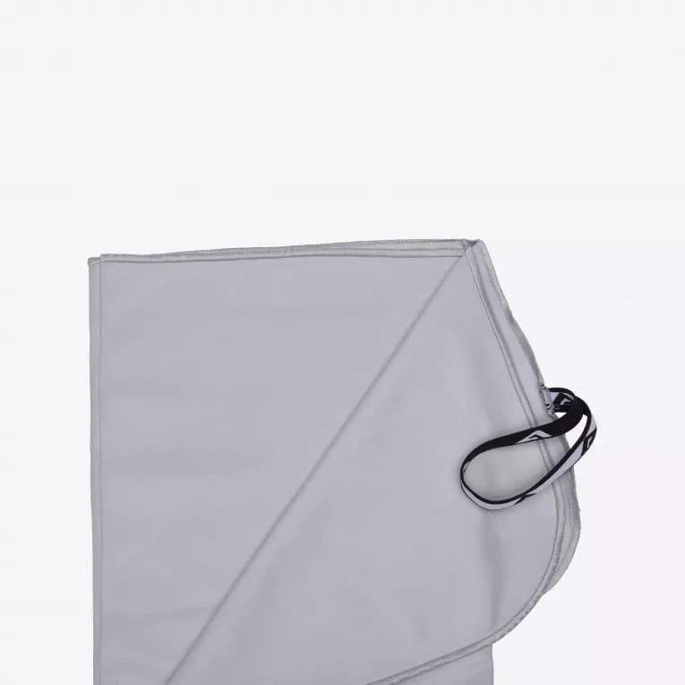 Полотенце из микрофибры серое Oldos Microfibre