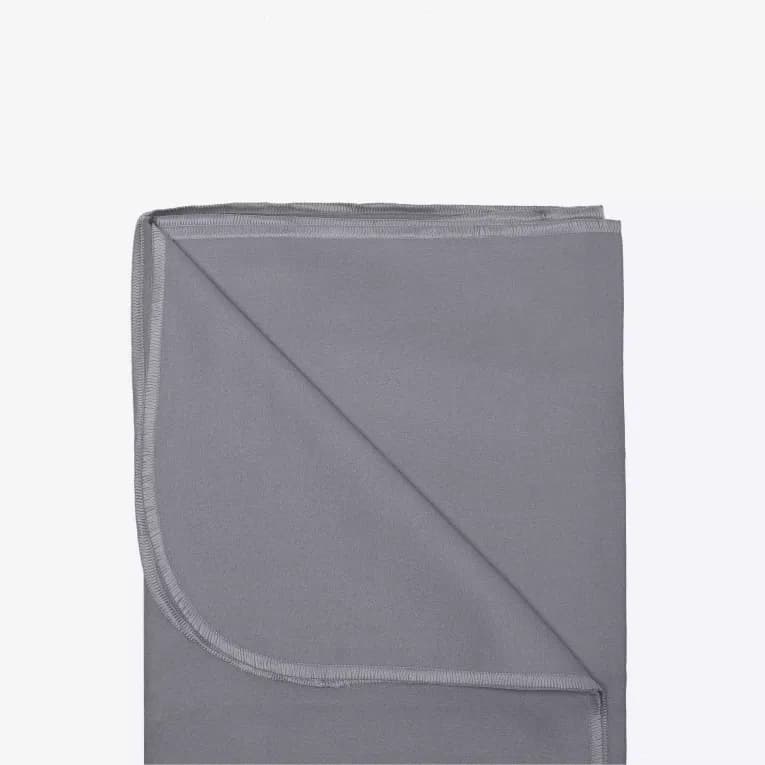 Полотенце из микрофибры серое Oldos Microfibre