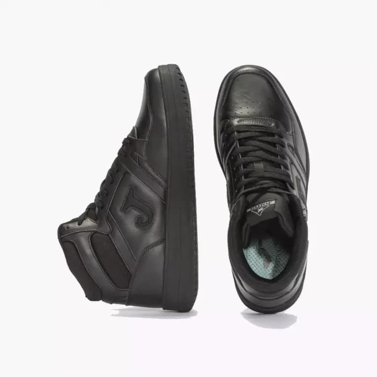 Кеды мужские высокие черные Joma Platea Mid