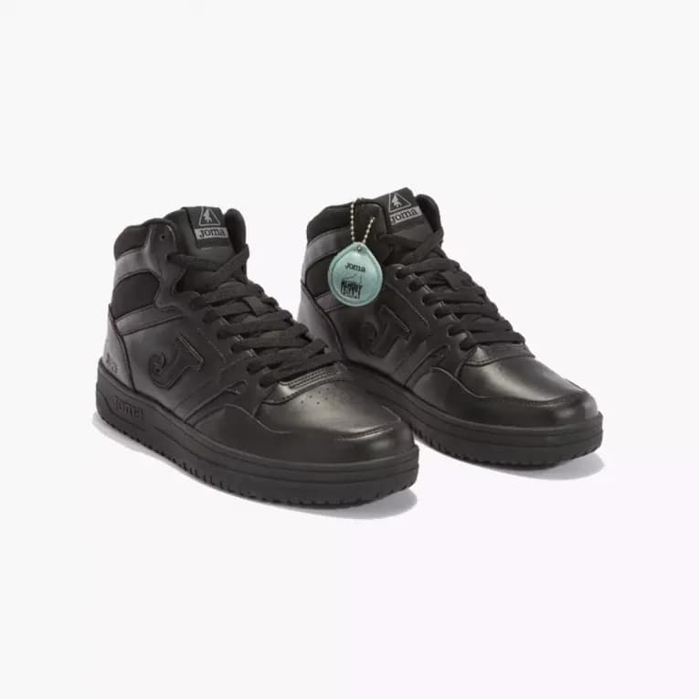 Кеды мужские высокие черные Joma Platea Mid