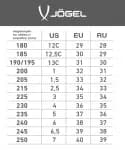 Сороконожки мужские черные Jogel Rapido TF