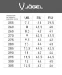 Сороконожки мужские черные Jogel Rapido TF