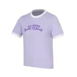Футболка для фитнеса женская лиловая Li-Ning Sea Salt