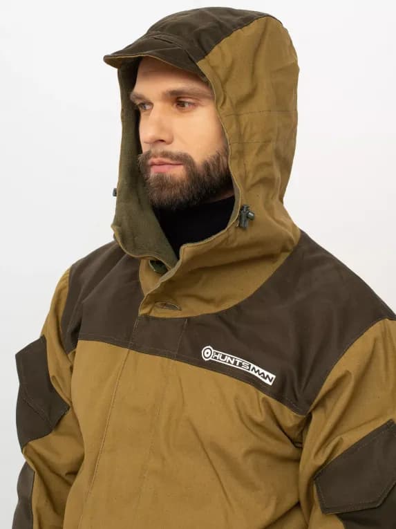 Костюм охотничий демисезонный мужской хаки Huntsman Горка-3