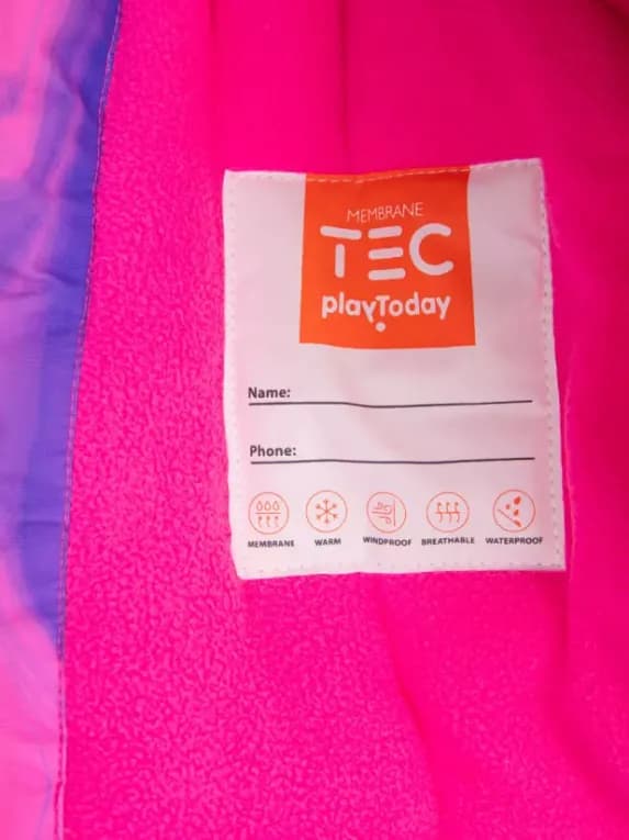 Куртка для девочки цветная Playtoday