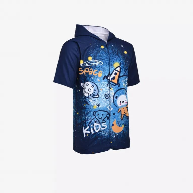 Пончо детское синее ADS 100