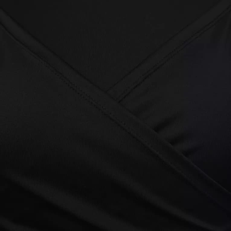 Топ для йоги женский чёрный ADS 500