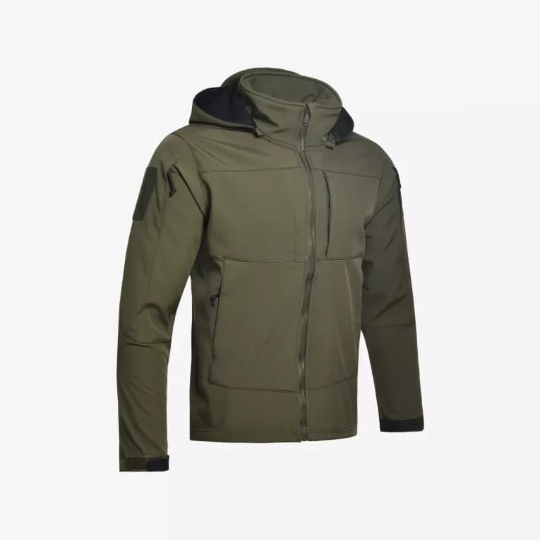 Куртка SoftShell мужская зелёная ADS 500