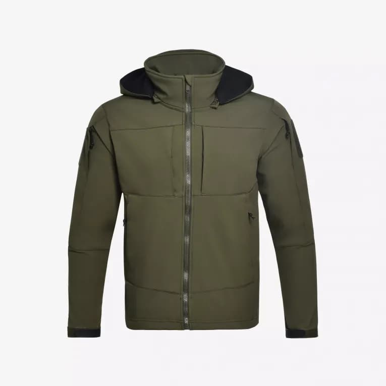 Куртка SoftShell мужская зелёная ADS 500