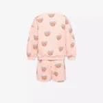 Костюм спортивный для девочек розовый ADS Set 500 Pink heart print