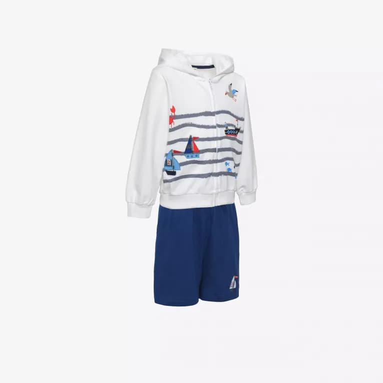 Комплект толстовка+шорты для мальчиков ADS Set 500 Little Sailor