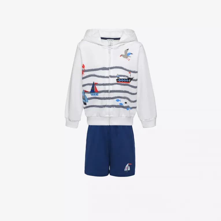 Комплект толстовка+шорты для мальчиков ADS Set 500 Little Sailor