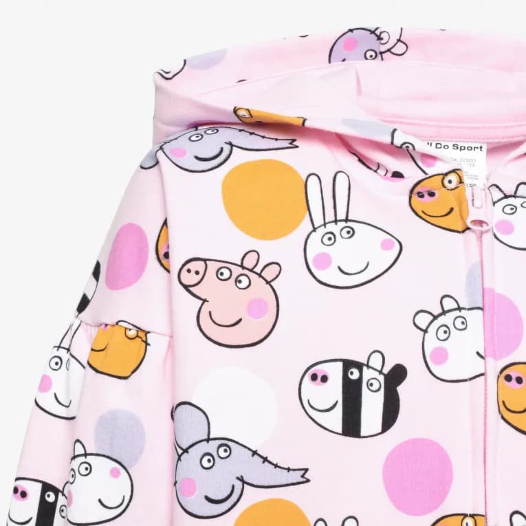 Комплект толстовка+брюки для девочек ADS 500 Peppa pig