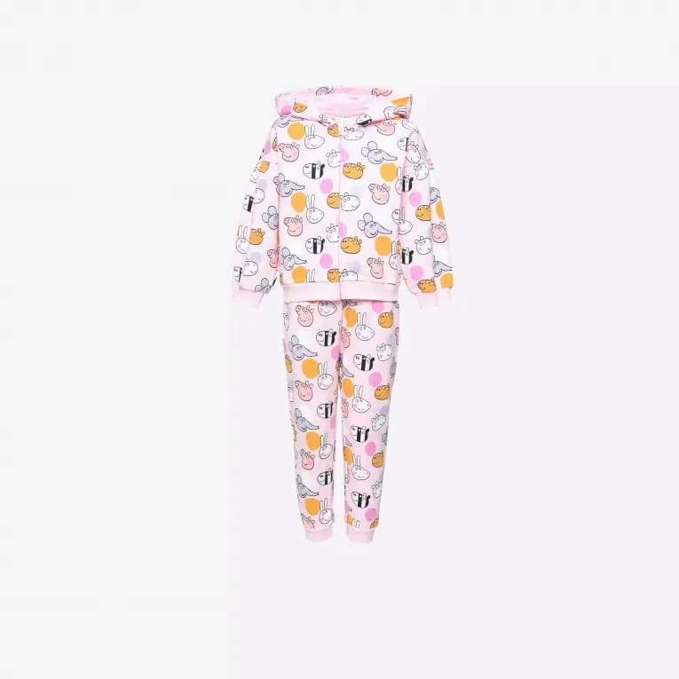 Комплект толстовка+брюки для девочек ADS 500 Peppa pig