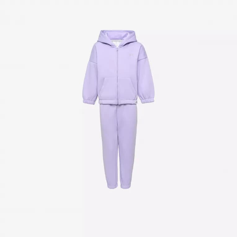 Костюм спортивный для девочек фиолетовый ADS Tracksuit 500